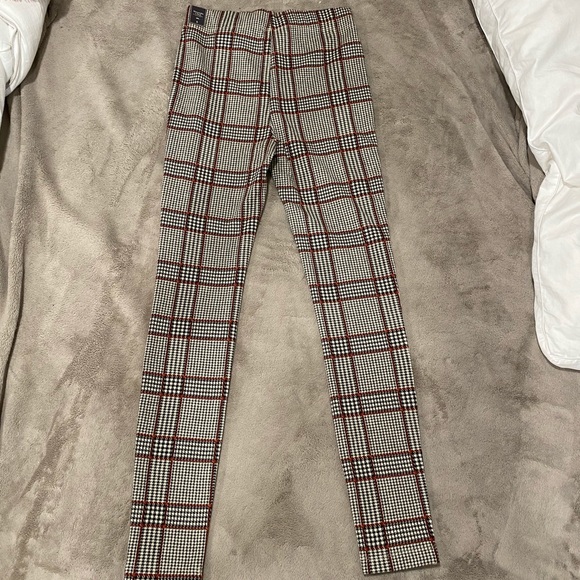 Abercrombie & Fitch Plaid Leggings - Picture 3 of 4